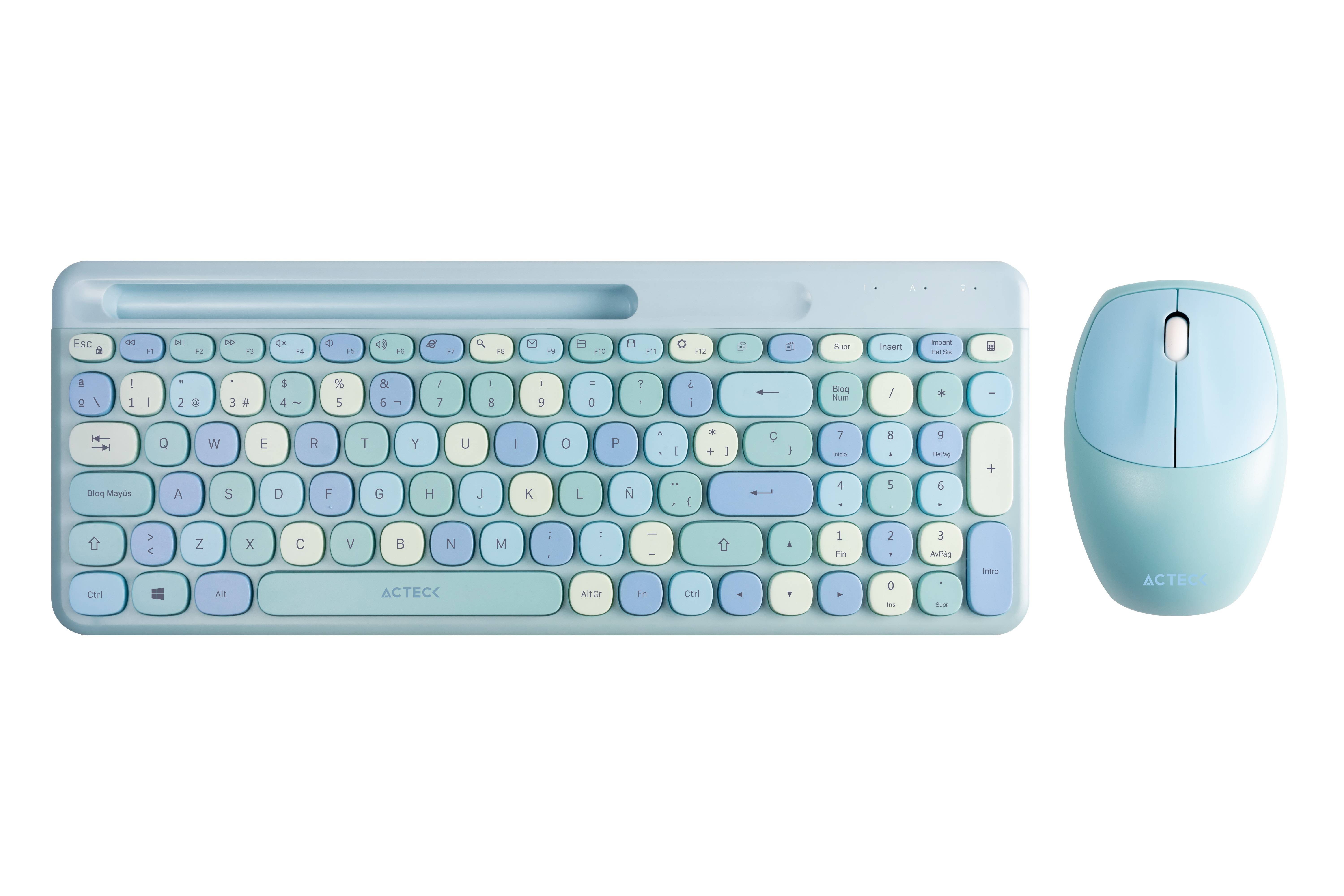 Kit Teclado y mouse Inalámbricos 2.4hz Creator Chic MK470 Advanced Series - Kit Teclado y mouse Inalámbricos 2.4hz Creator Chic MK470 Advanced Series -